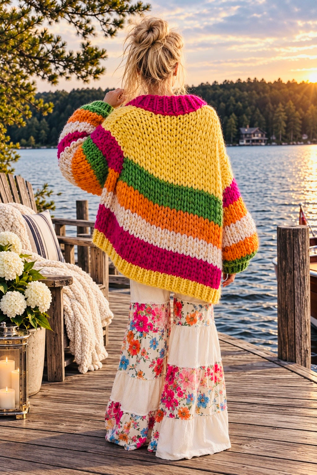 Ribbon Candy Cardigan