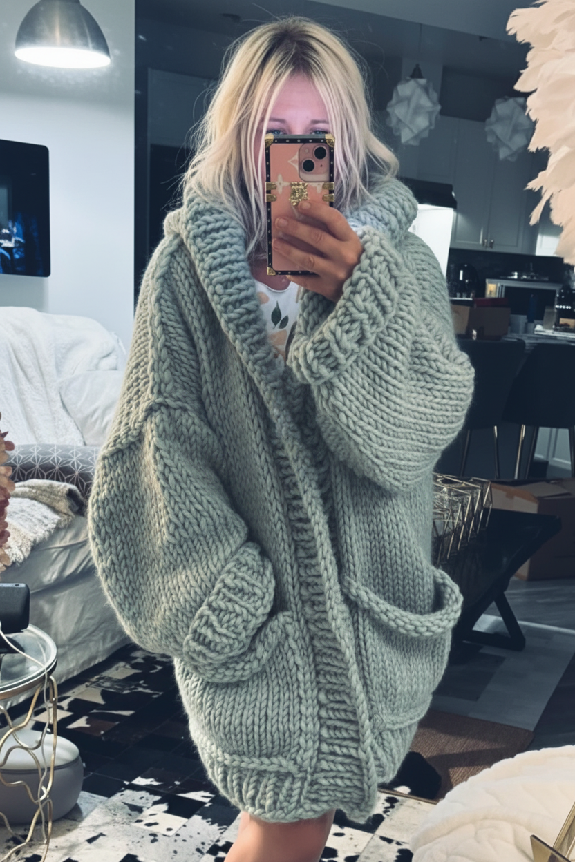 Hooded Dockside Cardigan