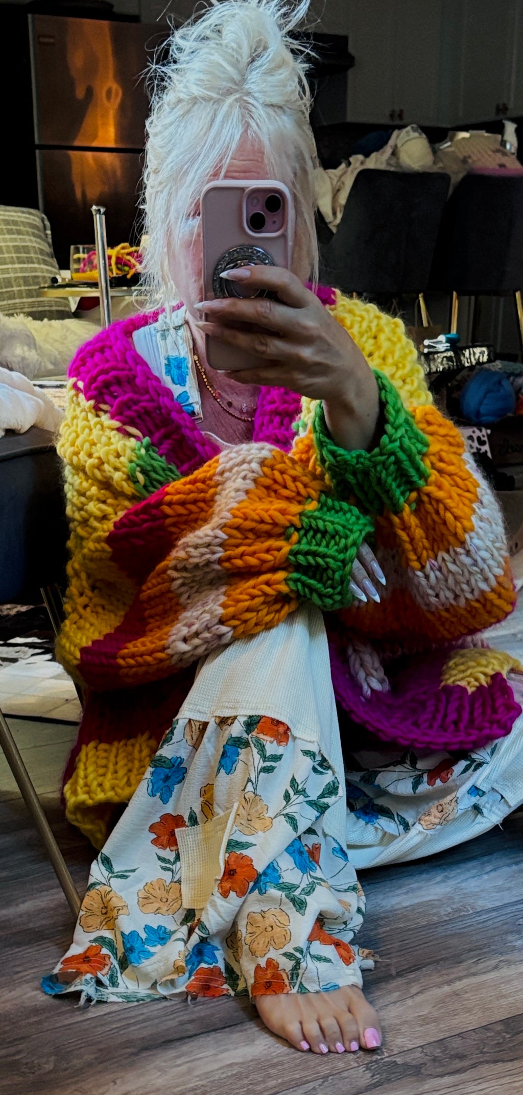 Ribbon Candy Cardigan