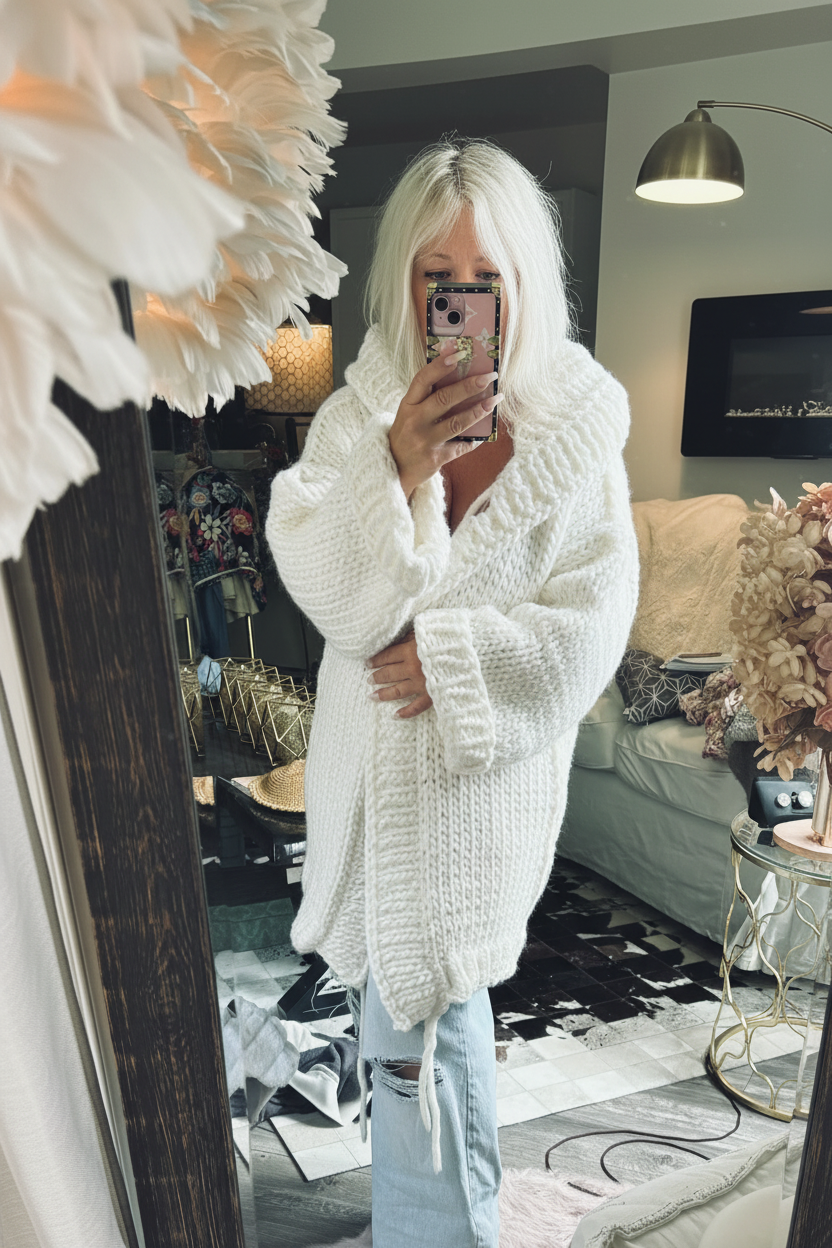Hooded Dockside Cardigan