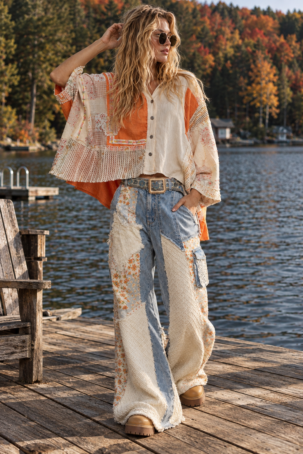 Penny Lane Patchwork Shirt