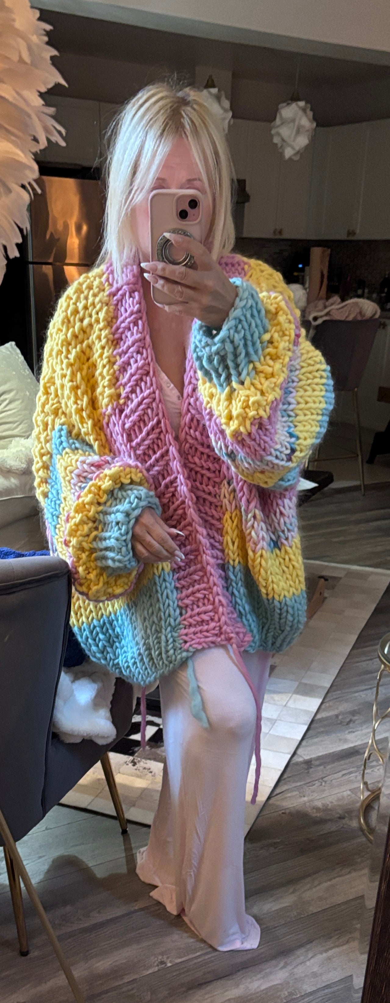 Ribbon Candy Cardigan