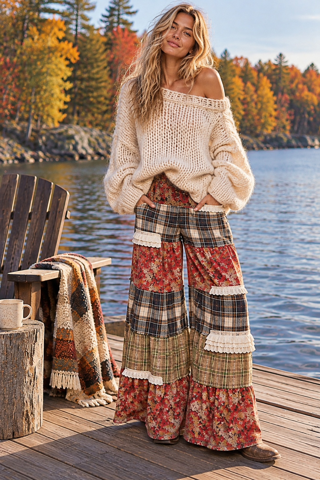 Daisy Mayhem Wide Leg Pants