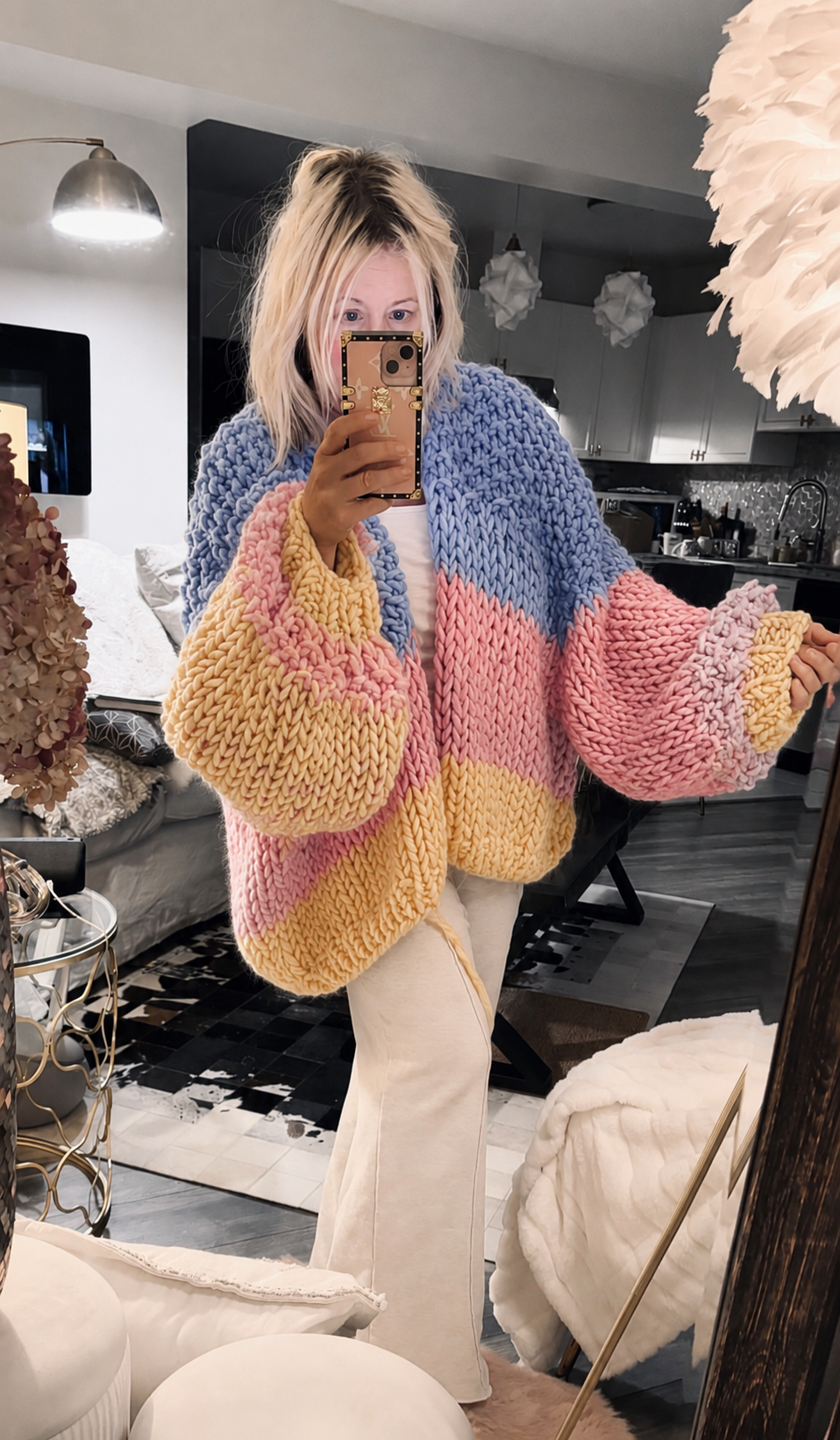 Ribbon Candy Cardigan