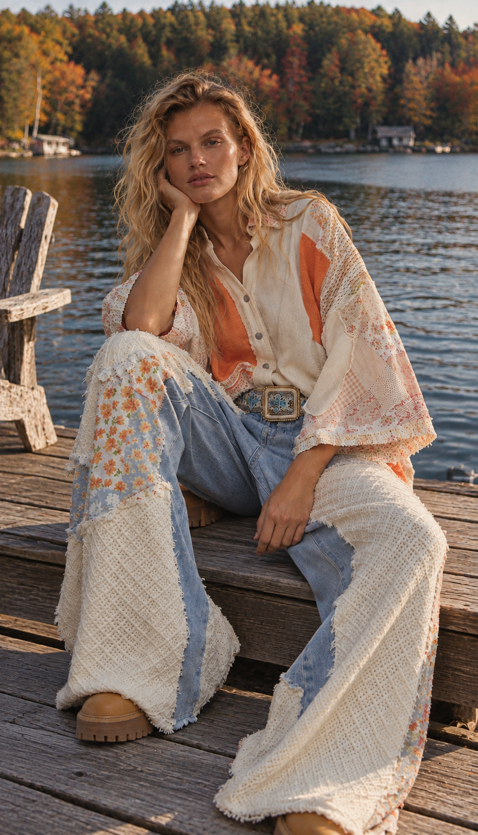 Penny Lane Patchwork Shirt