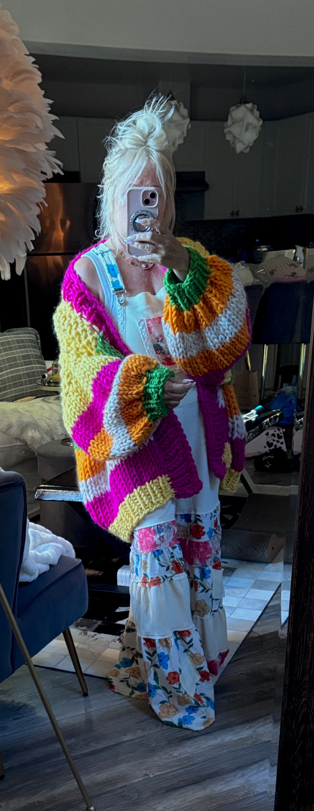 Ribbon Candy Cardigan