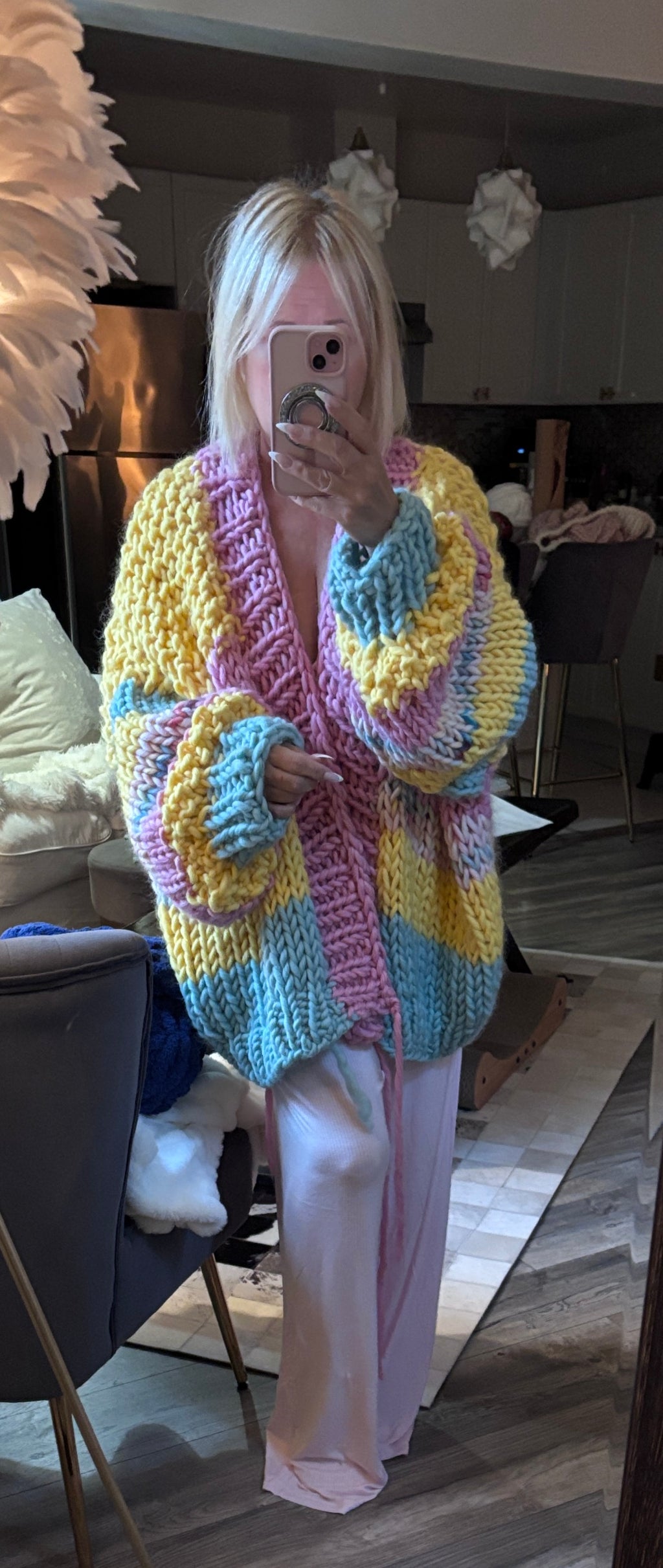 Ribbon Candy Cardigan