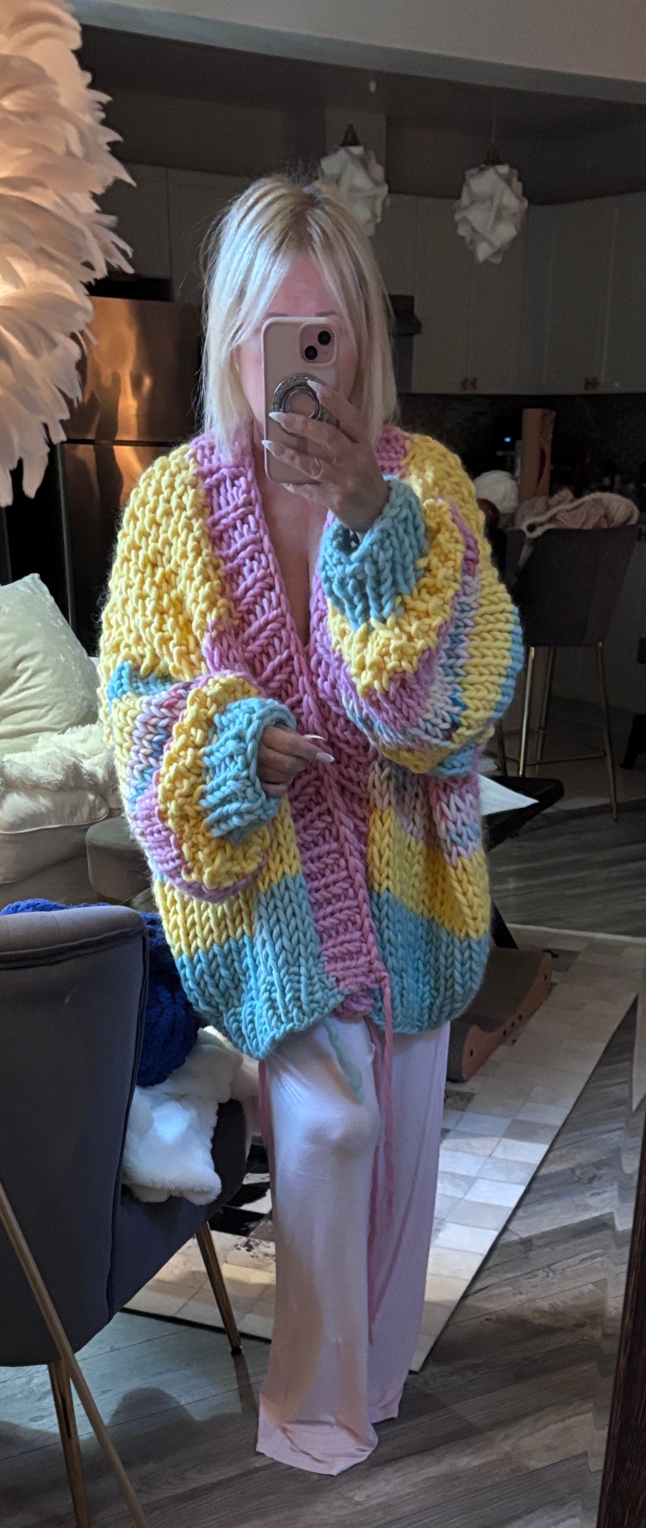 Ribbon Candy Cardigan