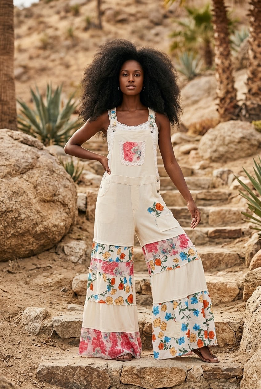 Flower Child Overalls
