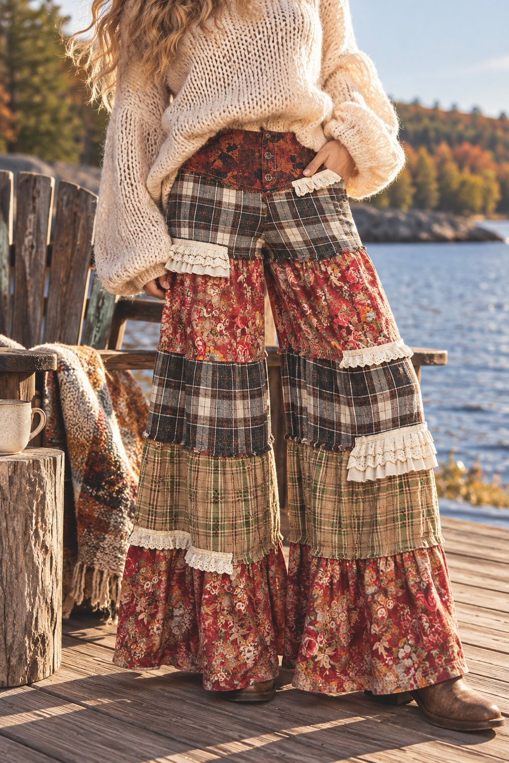 Daisy Mayhem Wide Leg Pants