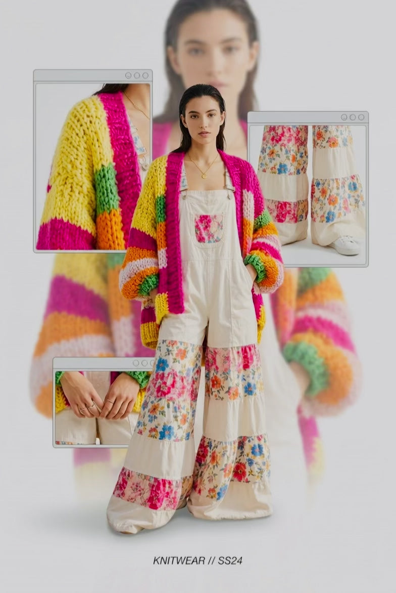 Ribbon Candy Cardigan