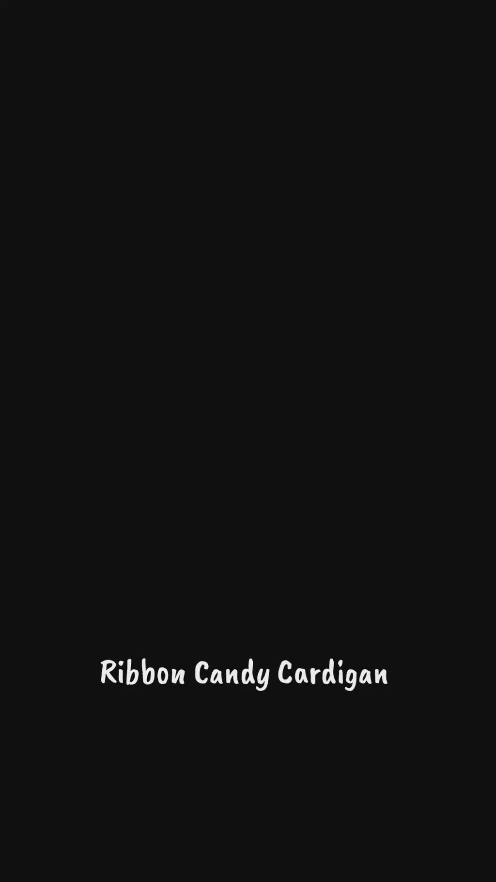 Ribbon Candy Cardigan